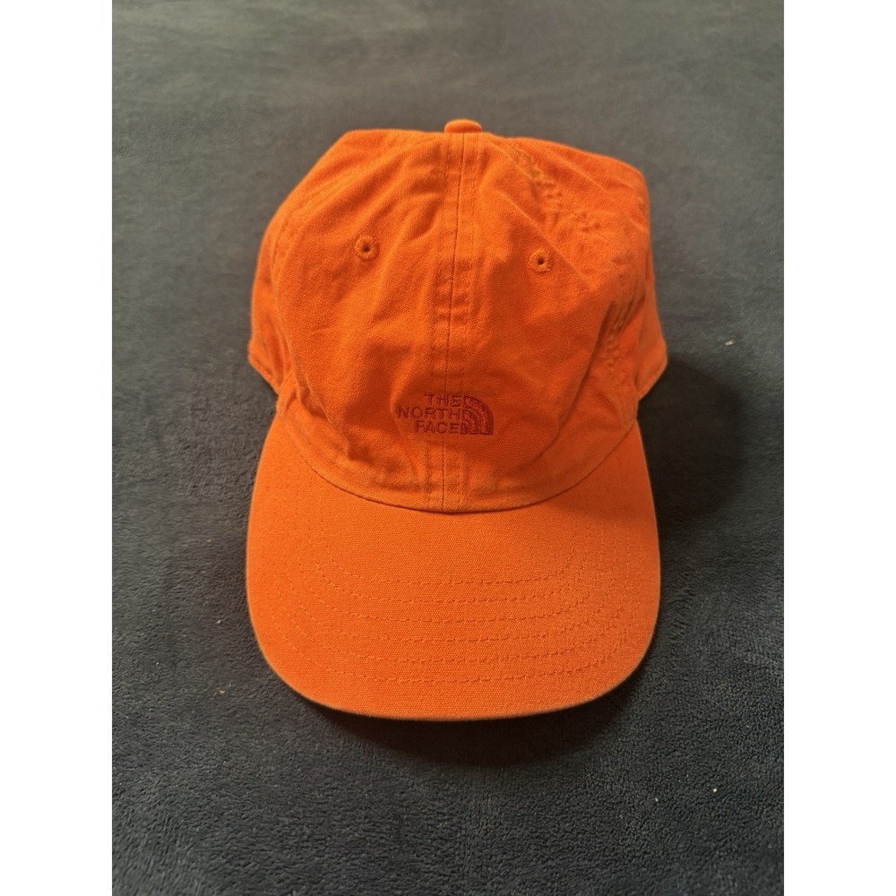The North Face The Norm Hat Orange One Size Adjustable Strap Back Cap